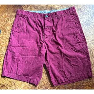 Divided by H&M shorts - Merlot color - men's sz 32” x 9” inseam - button Fly